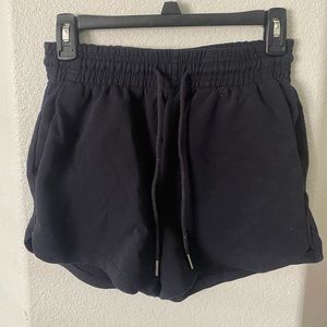 H&M Dark navy sweatshorts